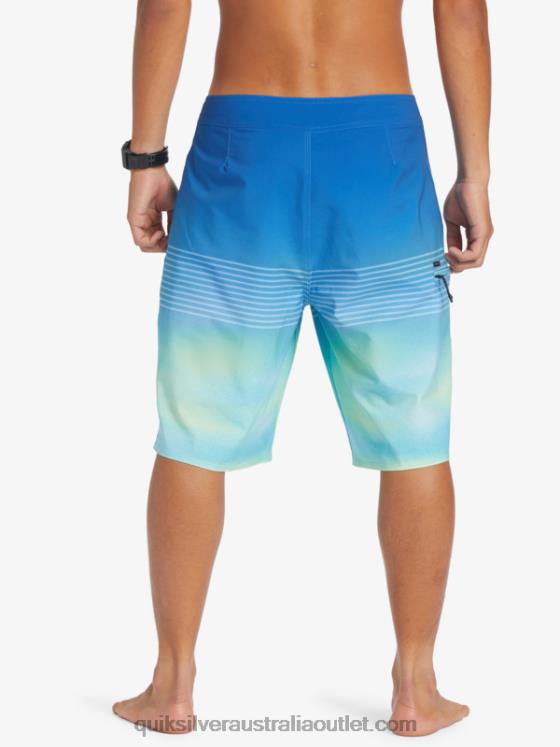 Quiksilver Men Surfsilk Slab 21 Boardshorts H2N4B452 river blue