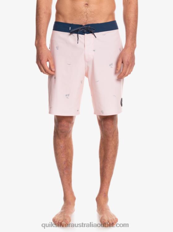 Quiksilver Men Surfsilk Spaced Out 19 Boardshorts H2N4B1813 veiled rose