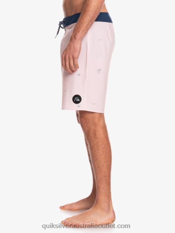 Quiksilver Men Surfsilk Spaced Out 19 Boardshorts H2N4B1813 veiled rose
