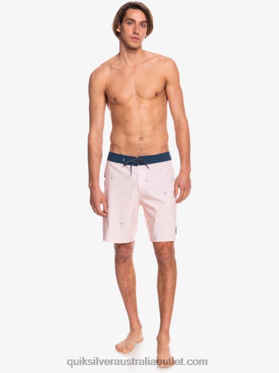 Quiksilver Men Surfsilk Spaced Out 19 Boardshorts H2N4B1813 veiled rose
