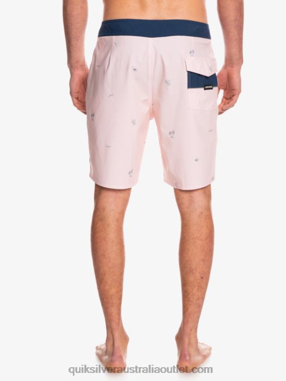 Quiksilver Men Surfsilk Spaced Out 19 Boardshorts H2N4B1813 veiled rose