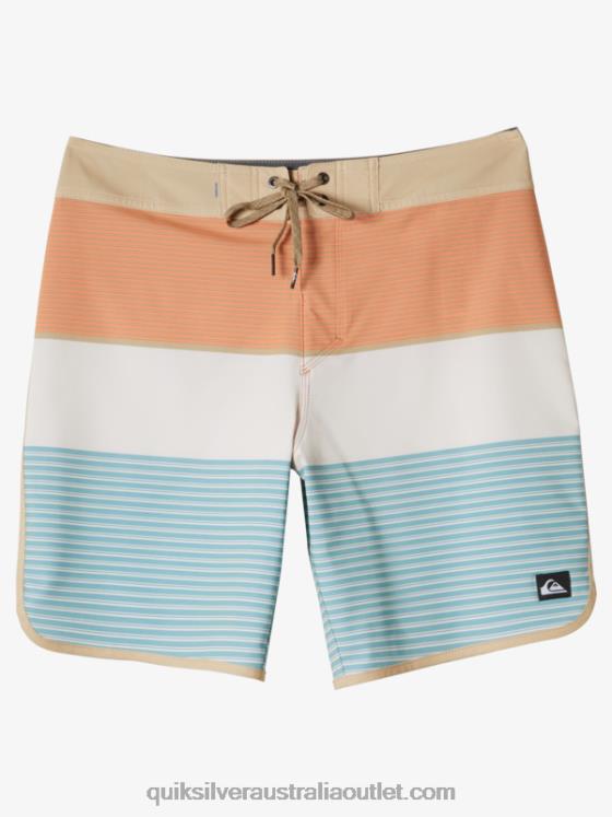 Quiksilver Men Surfsilk Tijuana 19 Boardshorts H2N4B207 birch