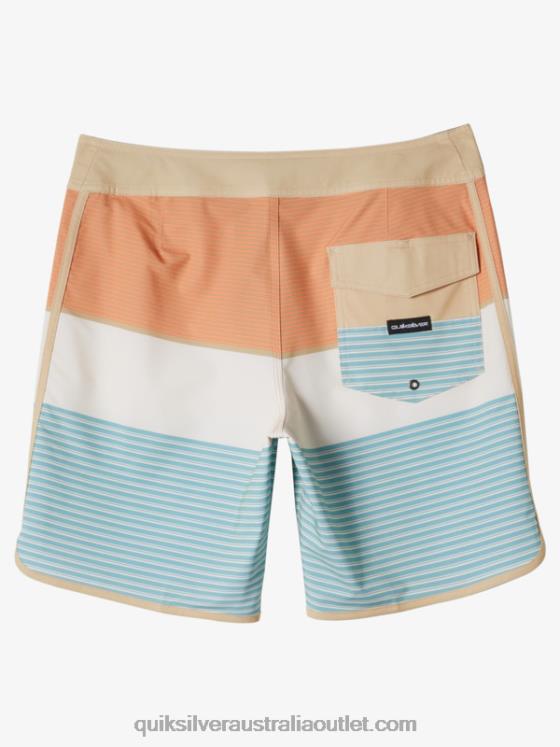 Quiksilver Men Surfsilk Tijuana 19 Boardshorts H2N4B207 birch