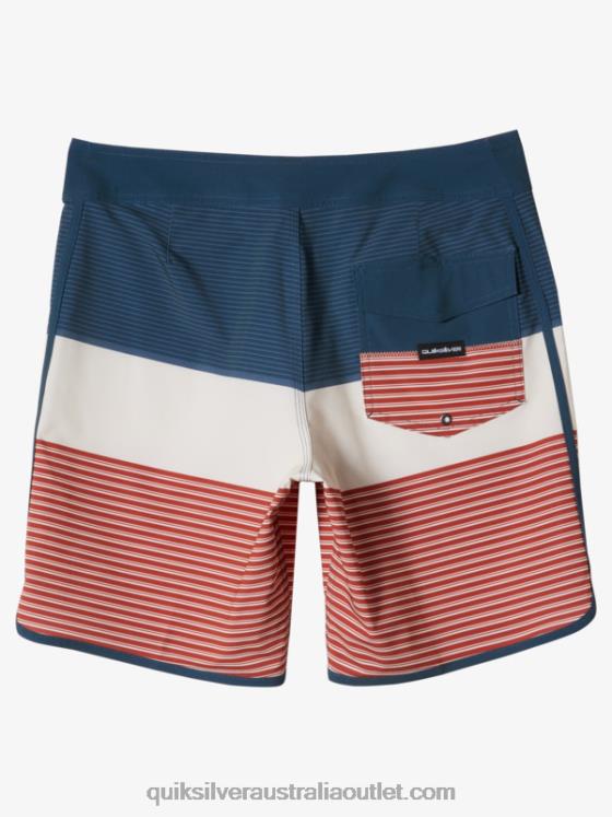 Quiksilver Men Surfsilk Tijuana 19 Boardshorts H2N4B210 midnight navy