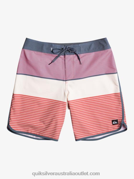Quiksilver Men Surfsilk Tijuana 19 Boardshorts H2N4B211 marasala