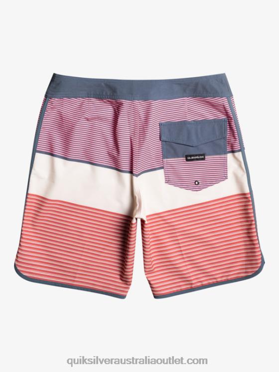 Quiksilver Men Surfsilk Tijuana 19 Boardshorts H2N4B211 marasala