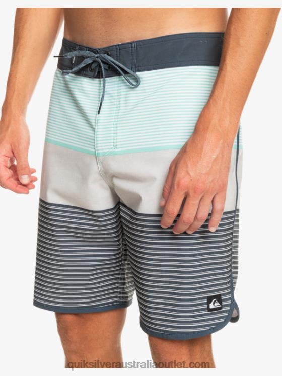 Quiksilver Men Surfsilk Tijuana 19 Boardshorts H2N4B212 beach glass