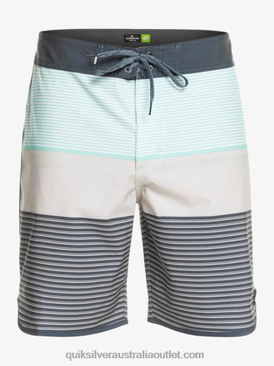 Quiksilver Men Surfsilk Tijuana 19 Boardshorts H2N4B212 beach glass
