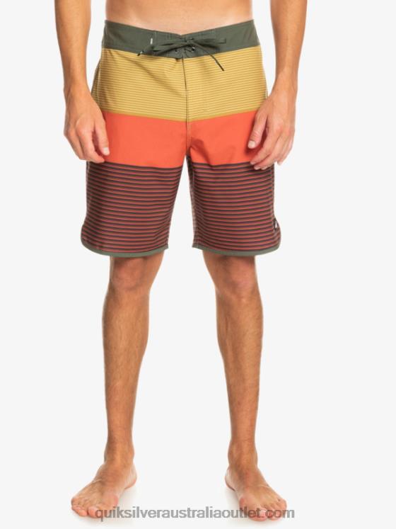 Quiksilver Men Surfsilk Tijuana 19 Boardshorts H2N4B213 thyme