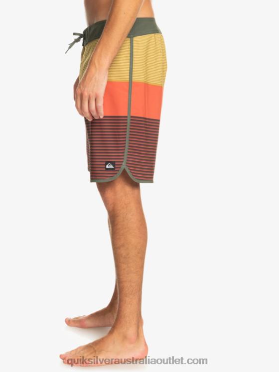 Quiksilver Men Surfsilk Tijuana 19 Boardshorts H2N4B213 thyme