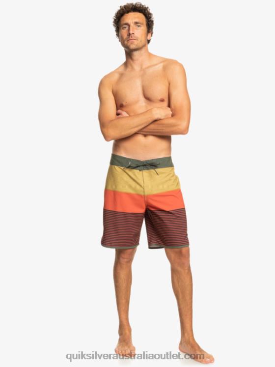 Quiksilver Men Surfsilk Tijuana 19 Boardshorts H2N4B213 thyme