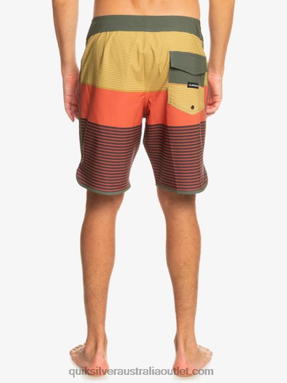 Quiksilver Men Surfsilk Tijuana 19 Boardshorts H2N4B213 thyme
