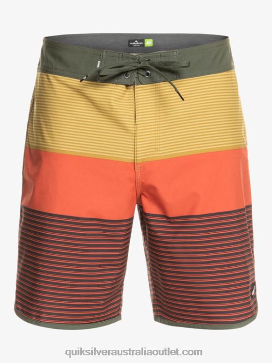 Quiksilver Men Surfsilk Tijuana 19 Boardshorts H2N4B213 thyme