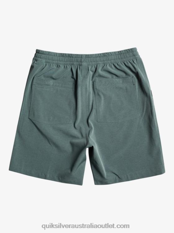 Quiksilver Men Taxer Heather 18 Amphibian Boardshorts H2N4B305 dark slate