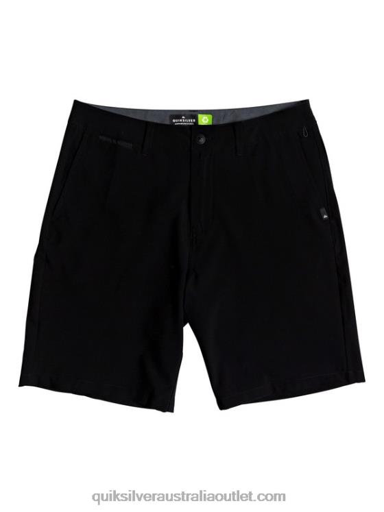 Quiksilver Men Union Amphibian 20 Hybrid Shorts H2N4B1317 black