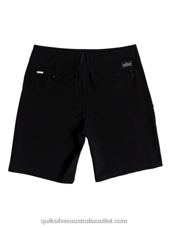 Quiksilver Men Union Amphibian 20 Hybrid Shorts H2N4B1317 black