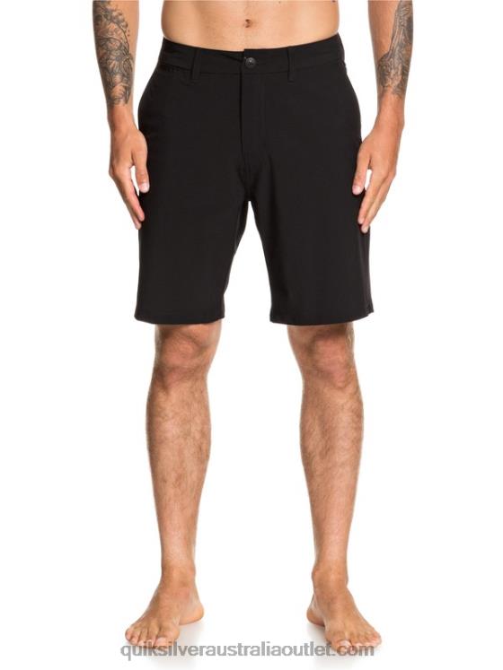 Quiksilver Men Union Amphibian 20 Hybrid Shorts H2N4B1317 black