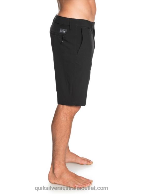Quiksilver Men Union Amphibian 20 Hybrid Shorts H2N4B1317 black
