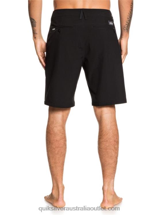 Quiksilver Men Union Amphibian 20 Hybrid Shorts H2N4B1317 black
