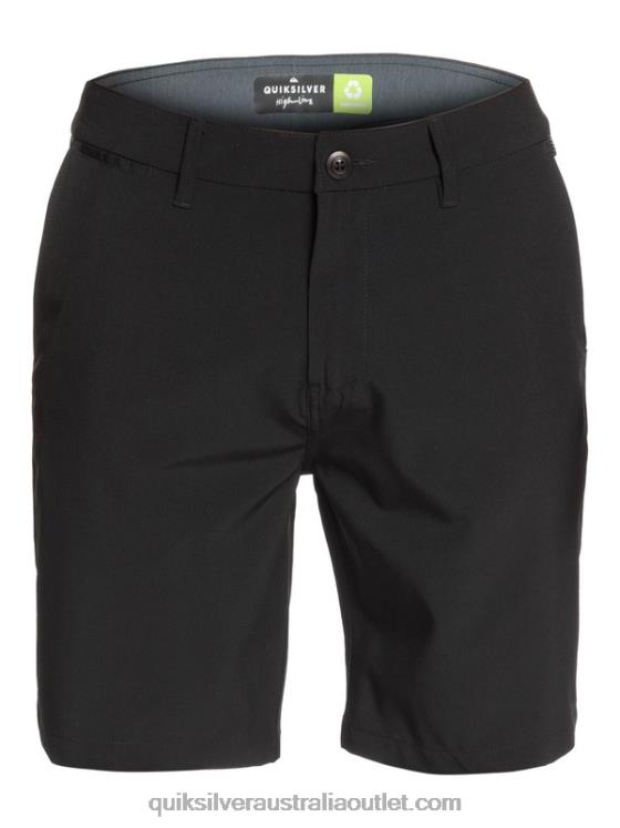 Quiksilver Men Union Amphibian 20 Hybrid Shorts H2N4B1317 black