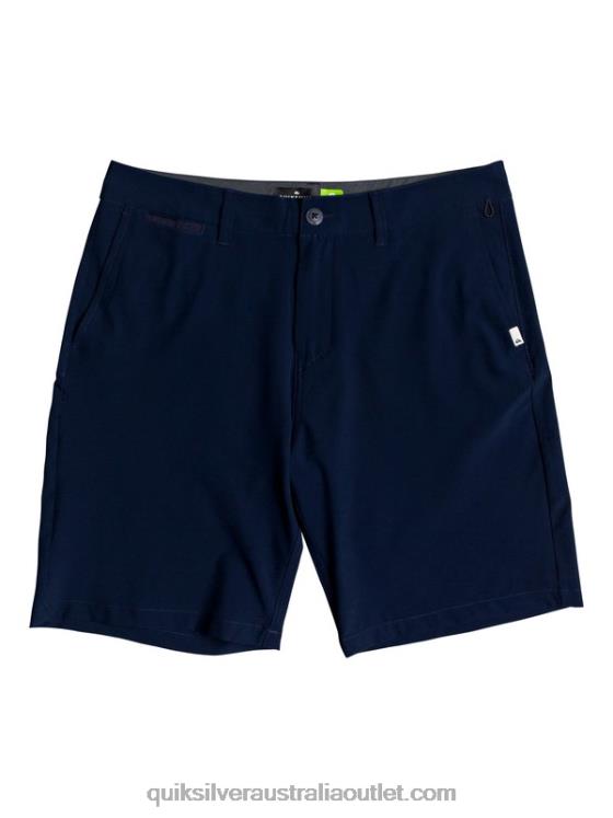 Quiksilver Men Union Amphibian 20 Hybrid Shorts H2N4B1318 navy blazer