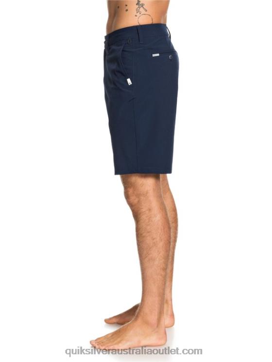 Quiksilver Men Union Amphibian 20 Hybrid Shorts H2N4B1318 navy blazer