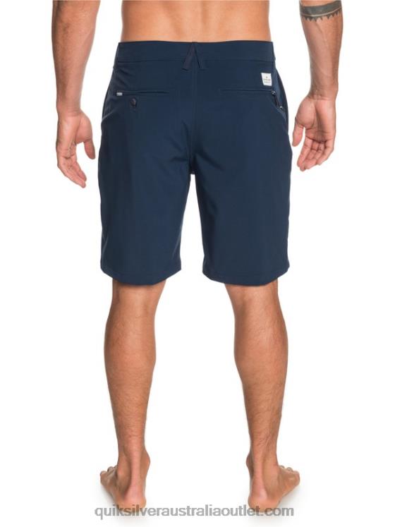 Quiksilver Men Union Amphibian 20 Hybrid Shorts H2N4B1318 navy blazer