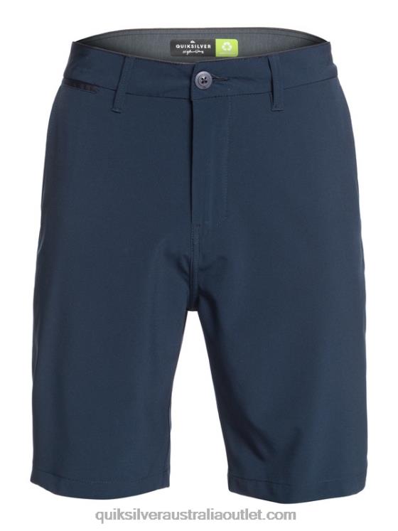 Quiksilver Men Union Amphibian 20 Hybrid Shorts H2N4B1318 navy blazer