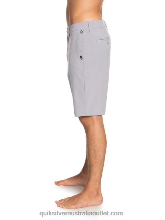 Quiksilver Men Union Amphibian 20 Hybrid Shorts H2N4B1319 sleet
