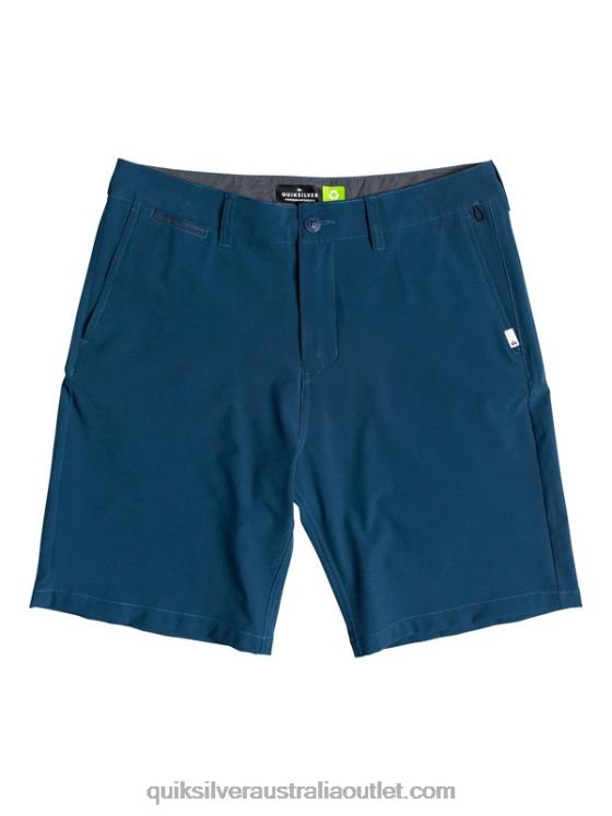 Quiksilver Men Union Amphibian 20 Hybrid Shorts H2N4B1320 majolica blue