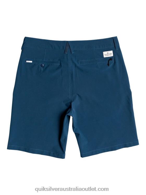 Quiksilver Men Union Amphibian 20 Hybrid Shorts H2N4B1320 majolica blue