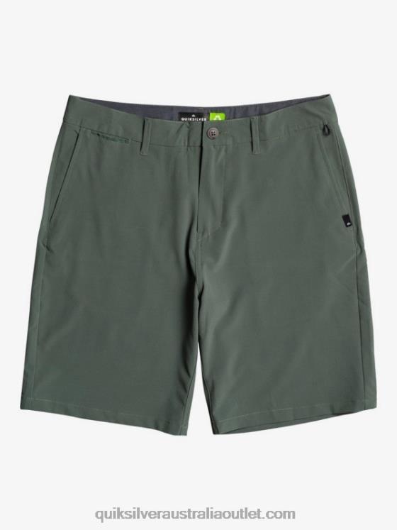 Quiksilver Men Union Amphibian 20 Hybrid Shorts H2N4B1321 thyme