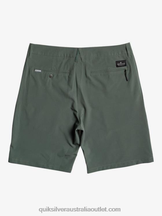 Quiksilver Men Union Amphibian 20 Hybrid Shorts H2N4B1321 thyme