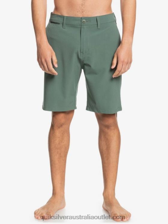 Quiksilver Men Union Amphibian 20 Hybrid Shorts H2N4B1321 thyme