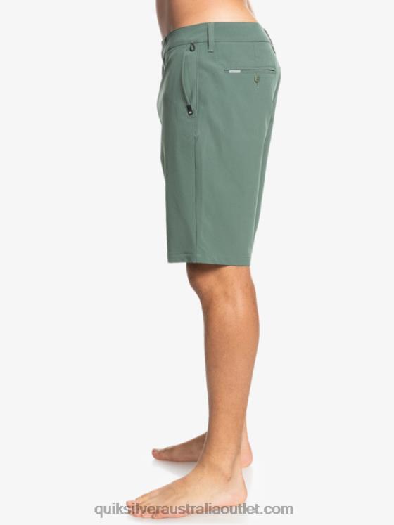 Quiksilver Men Union Amphibian 20 Hybrid Shorts H2N4B1321 thyme