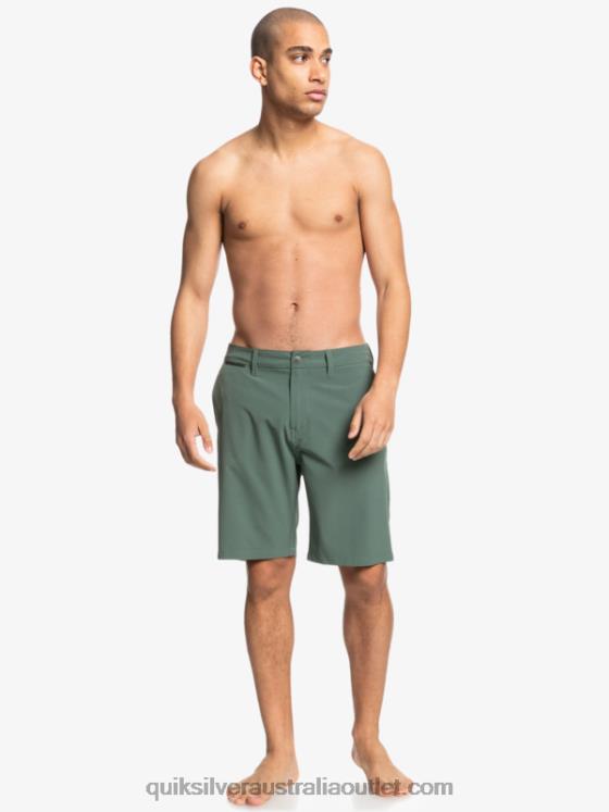 Quiksilver Men Union Amphibian 20 Hybrid Shorts H2N4B1321 thyme