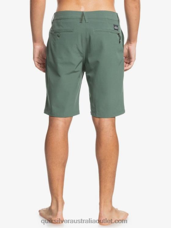 Quiksilver Men Union Amphibian 20 Hybrid Shorts H2N4B1321 thyme