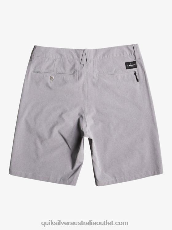 Quiksilver Men Union Heather 20 Amphibian Boardshorts H2N4B64 sleet