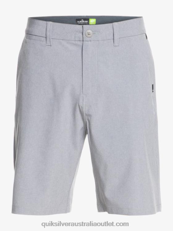 Quiksilver Men Union Heather 20 Amphibian Boardshorts H2N4B64 sleet