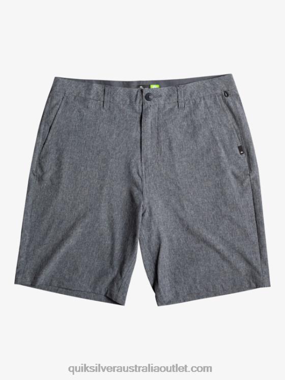 Quiksilver Men Union Heather 20 Amphibian Boardshorts H2N4B68 navy blazer