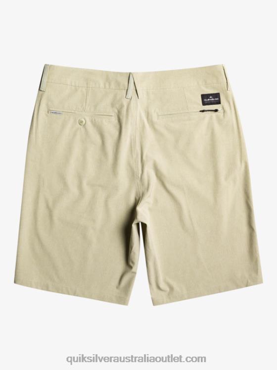 Quiksilver Men Union Heather 20 Amphibian Boardshorts H2N4B73 desert sage