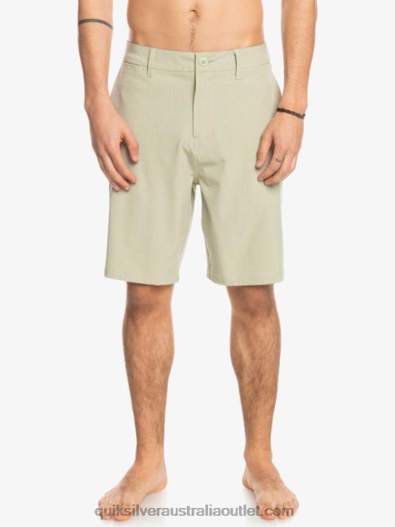 Quiksilver Men Union Heather 20 Amphibian Boardshorts H2N4B73 desert sage