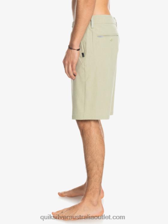 Quiksilver Men Union Heather 20 Amphibian Boardshorts H2N4B73 desert sage