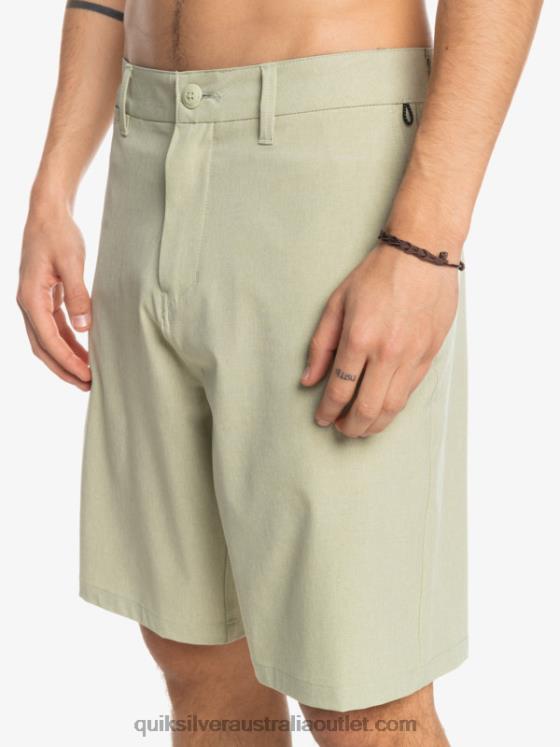 Quiksilver Men Union Heather 20 Amphibian Boardshorts H2N4B73 desert sage