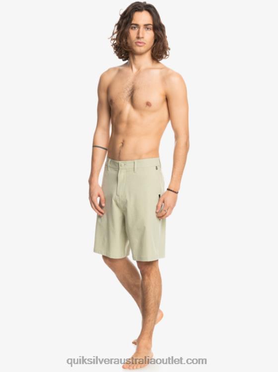 Quiksilver Men Union Heather 20 Amphibian Boardshorts H2N4B73 desert sage