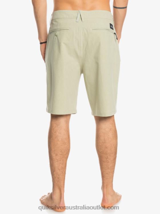 Quiksilver Men Union Heather 20 Amphibian Boardshorts H2N4B73 desert sage
