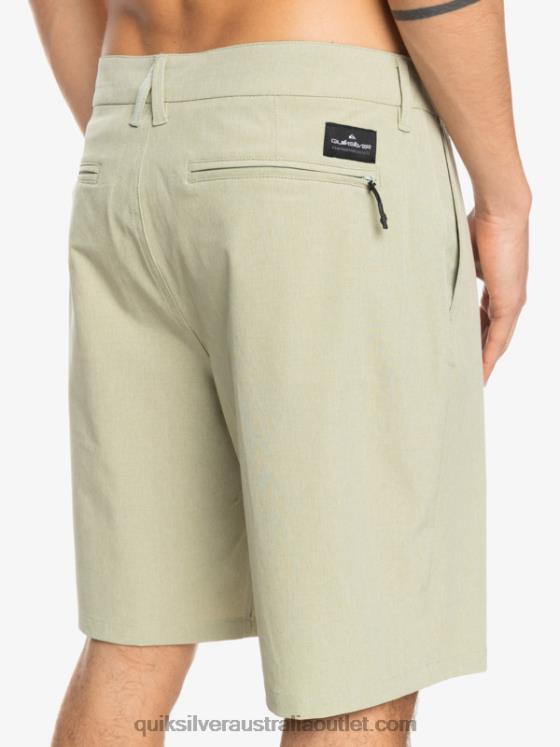 Quiksilver Men Union Heather 20 Amphibian Boardshorts H2N4B73 desert sage