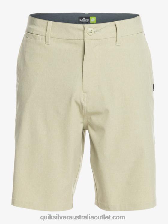 Quiksilver Men Union Heather 20 Amphibian Boardshorts H2N4B73 desert sage