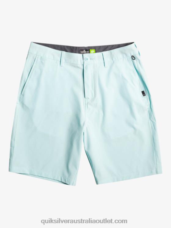 Quiksilver Men Union Heather 20 Amphibian Boardshorts H2N4B74 iced aqua