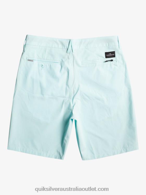 Quiksilver Men Union Heather 20 Amphibian Boardshorts H2N4B74 iced aqua